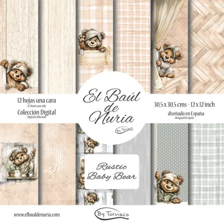 Colección Rustic Baby Boy Bear