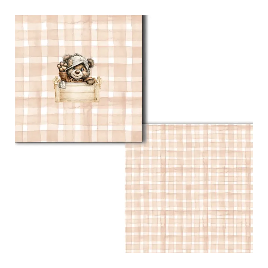 Colección Rustic Baby Boy Bear