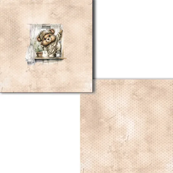 Colección Rustic Baby Boy Bear