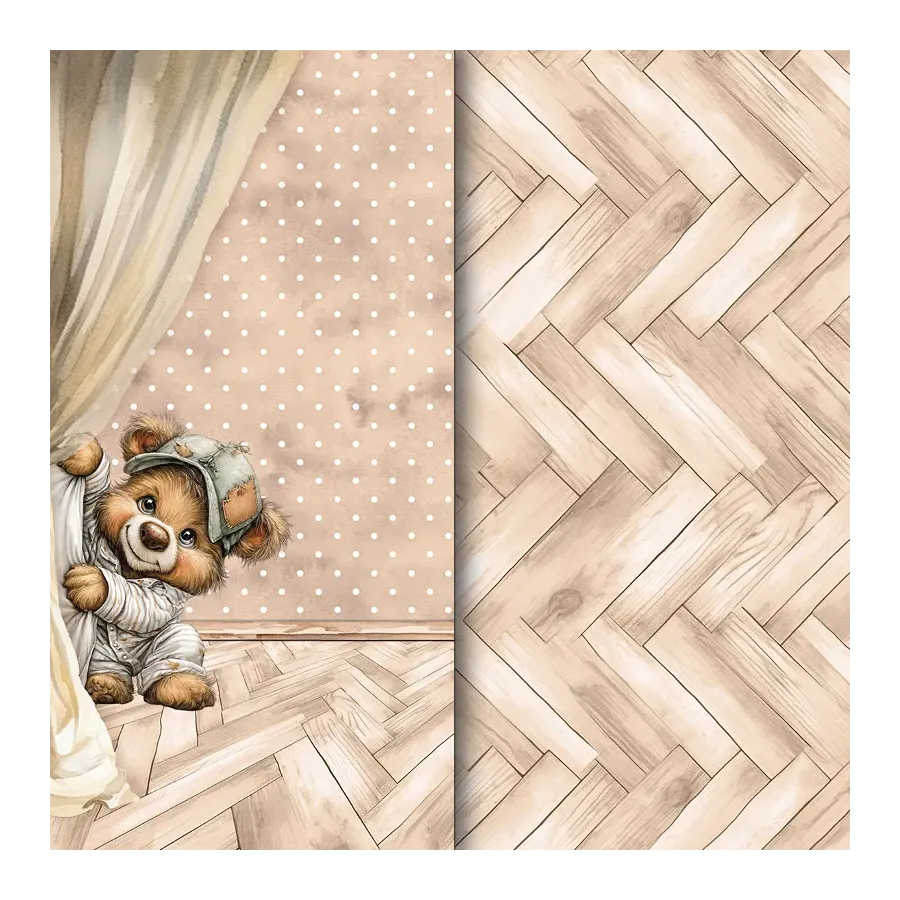 Colección Rustic Baby Boy Bear