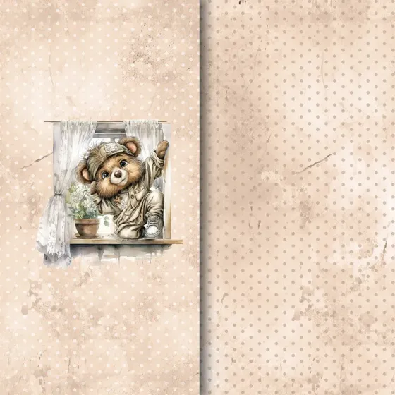 Colección Rustic Baby Boy Bear