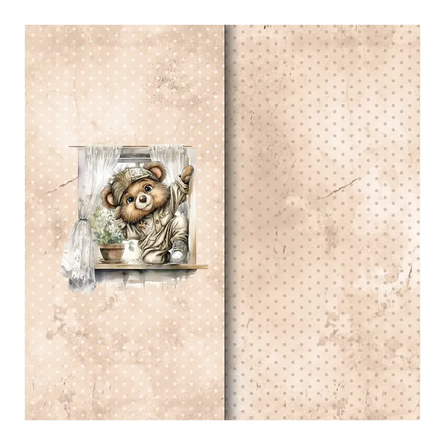 Colección Rustic Baby Boy Bear