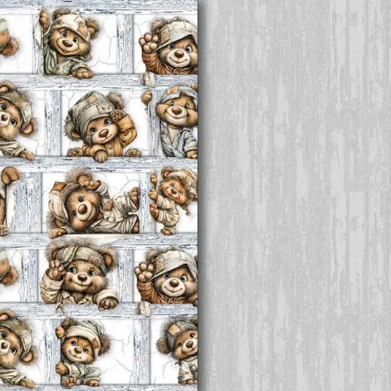Colección Rustic Baby Boy Bear