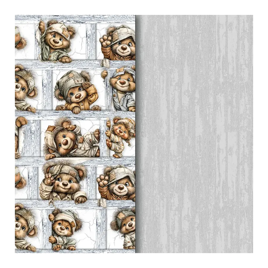 Colección Rustic Baby Boy Bear