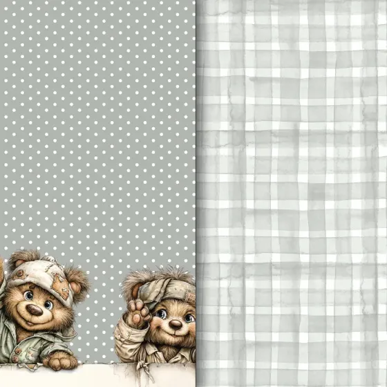 Colección Rustic Baby Boy Bear