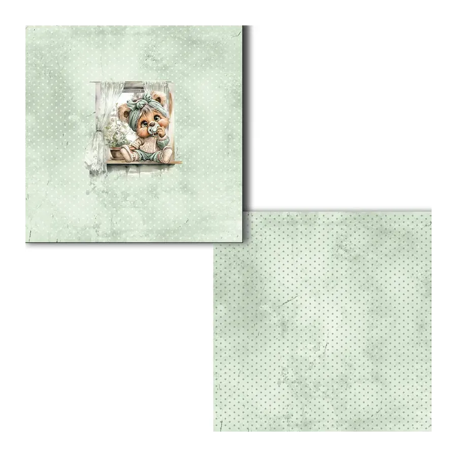 Colección Rustic Baby Girl Bear