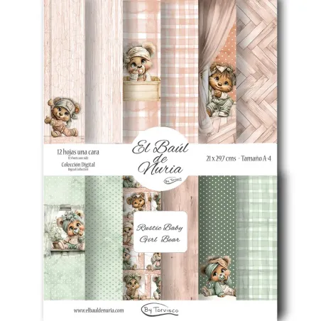 Colección Rustic Baby Girl Bear