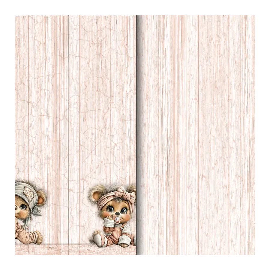 Colección Rustic Baby Girl Bear
