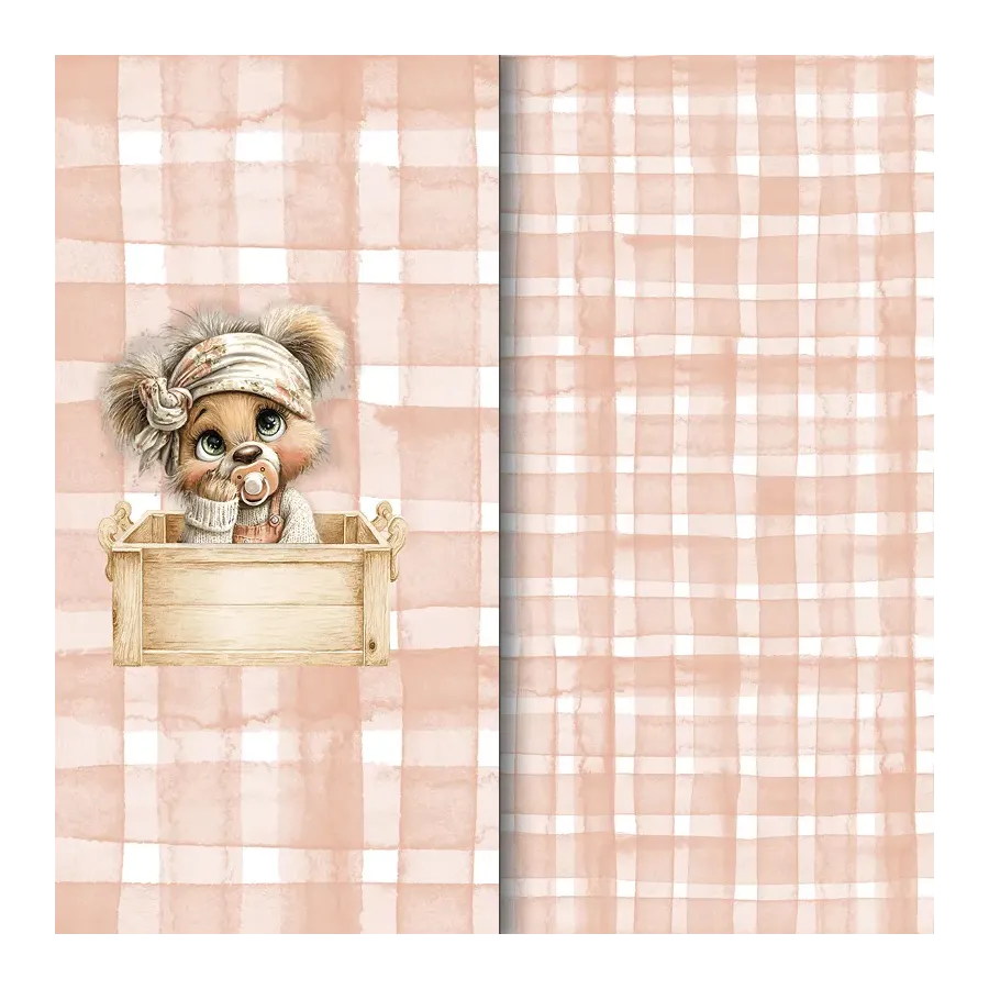 Colección Rustic Baby Girl Bear
