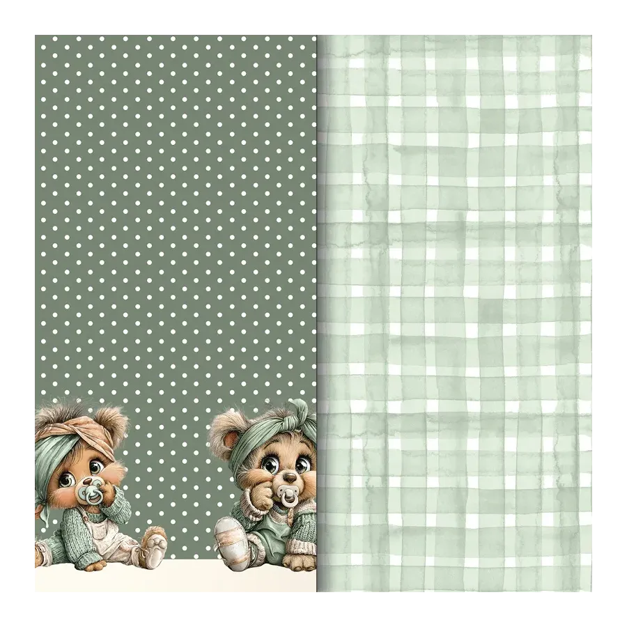 Colección Rustic Baby Girl Bear