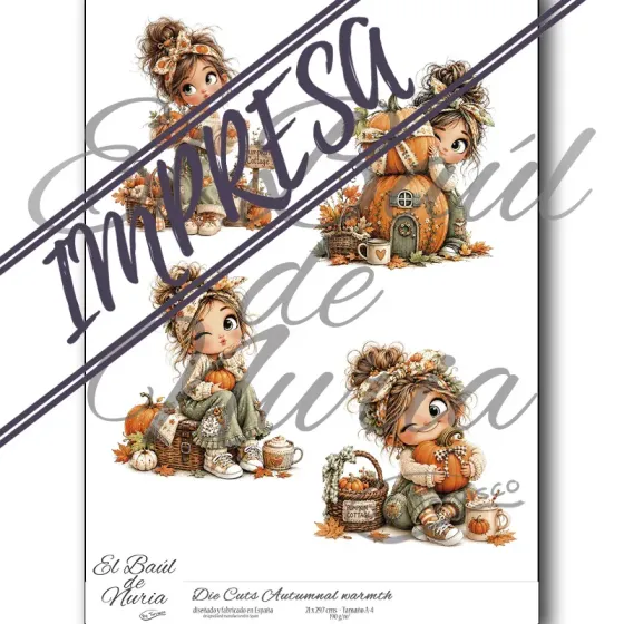 Die Cuts "Autumnal warmth"