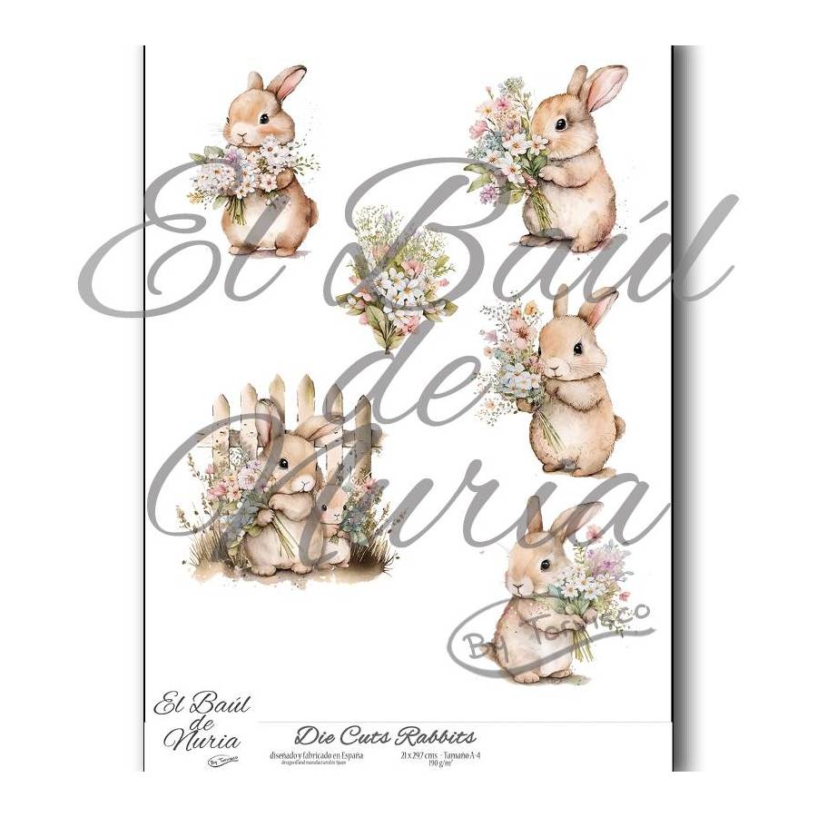 Die Cuts "Rabbits"