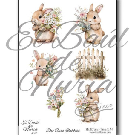 Die Cuts Rabbits