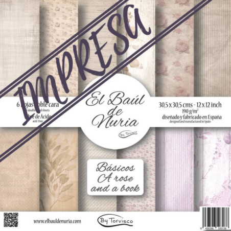 Básicos "A rose and a book"