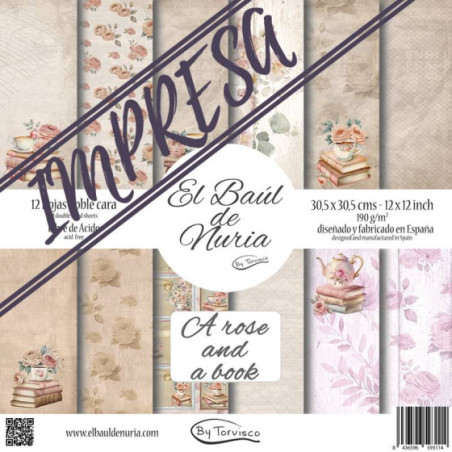 Colección "A rose and a book"