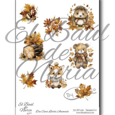 Die Cuts Little Animals