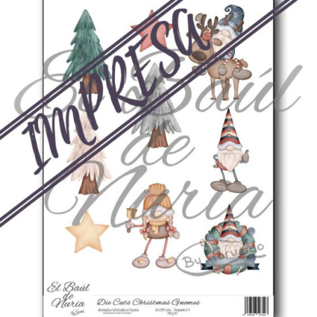 Die Cuts "Christmas Gnomes"
